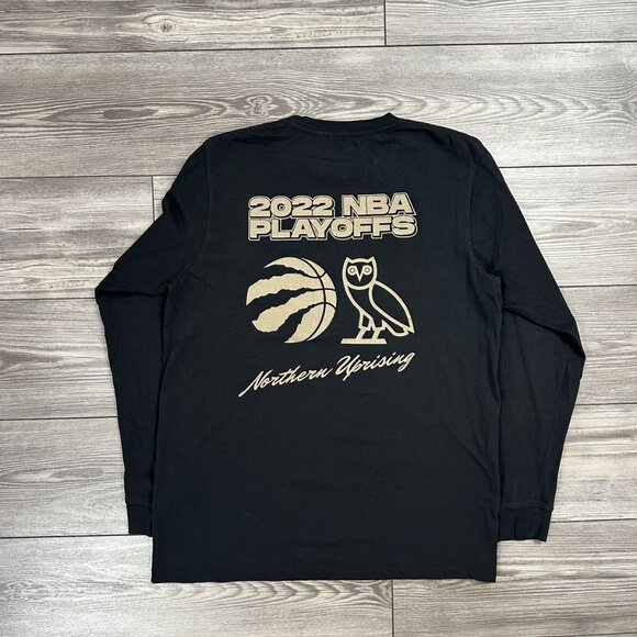 OVO x Toronto Raptors 2022 NBA Playoffs Longsleeve Shirt - Picture 2 of 5